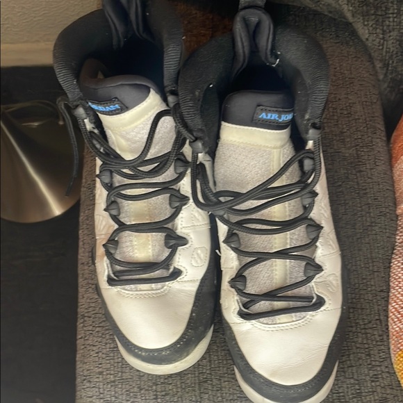Air Jordan Black and White Sneakers